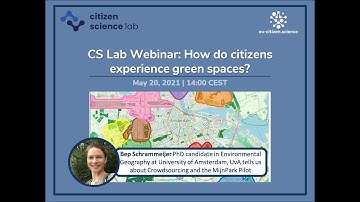 CS Lab Webinar 5 (ENG): How do citizens experience green spaces?