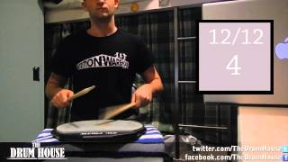 Alessandro Lombardo - 'Stone Killer Matched grip (110 BPM)' drum workout
