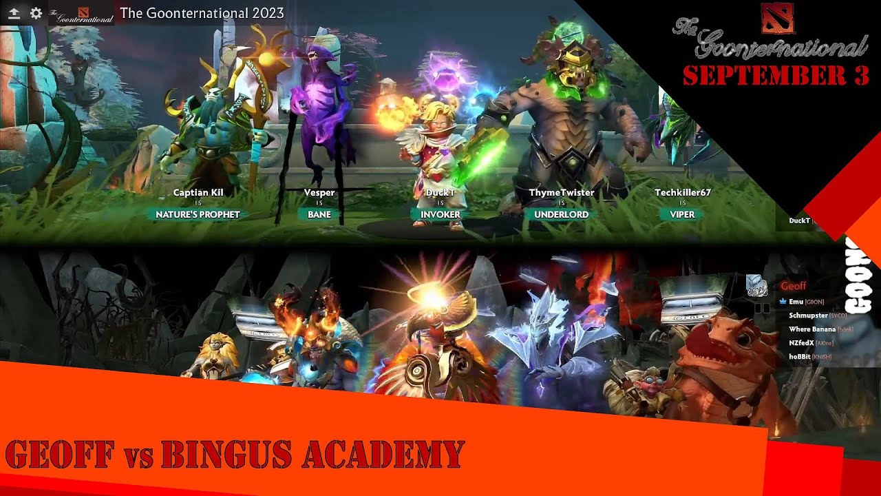 [GTi 2023] Pyrion Flax casts Geoff vs Bingus Academy (Group A - Week 1 ...