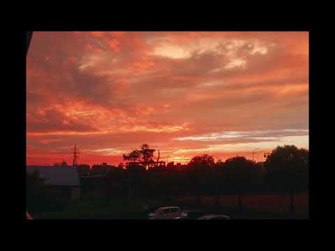 Rain and Sunset
