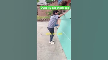 Dụng cụ cắt tấm thạch cao đa năng tiện lợi #xaynha #xaydung #tranthachcao