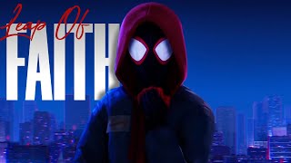 Meditating with Spiderman as He takes a leap of faith in Spiderman: Into the Spider-Verse