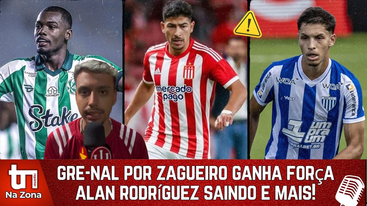 🔴⚪️ GRE-NAL POR ZAGUEIRO DO AVAÍ! INTER GANHOU TEMPO PRA CONTRATAR! ALAN RODRÍGUEZ SAINDO? e MAIS!