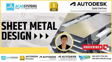 Autodesk Inventor Sheet Metal Design