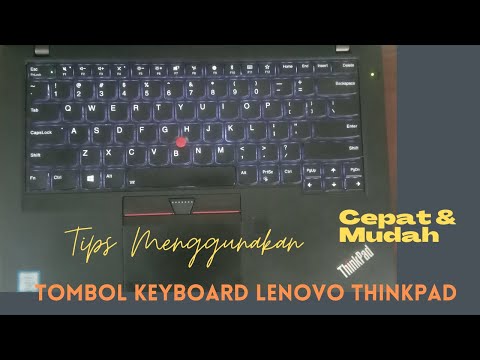 Video: Di mana kunci gulir di ThinkPad?