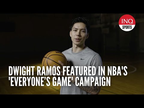 Dwight Ramos featured in NBA's 'Everyone’s Game' campaign