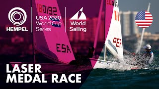 Laser Medal Race | Hempel World Cup Series Miami 2020
