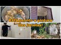 Fomos em um casa abandonada + a pintura das janelas*últimos dias da construção *