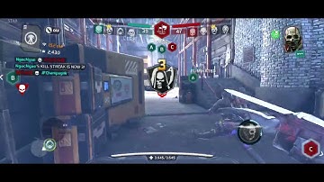 Modern Combat Versus (MCVS) mobile max graphics agent GHOST capture the point.