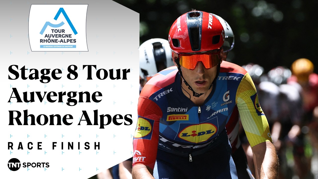 BIG TIME WIN! 🥳 | 2026 Stage 8 Tour Auvergne Rhone Alpes Final KM's | TNT Sports Cycling