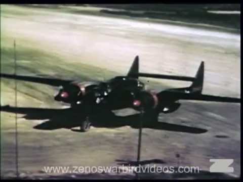 Видео: Northrop P-61 Black Widow: Първият посветен нощен изтребител в Америка