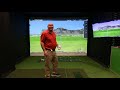 Introduction and demo of the Optishot 2 golf simulator.