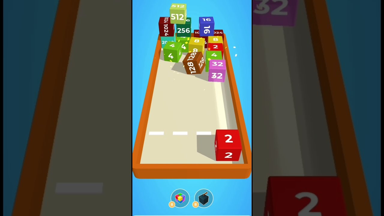 How to Play Mobile game chain cube on the phone? 🎮 