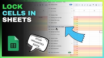Hoe u een werkblad in Google Sheets kunt beveiligen: cellen of hele werkbladen vergrendelen