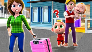 When Mom's Away Song  Mommy! Please Come Back Home! | Funny Kids Songs & More Nursery Rhymes