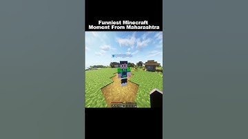 Funniest Minecraft Moments From Maharashtra #indiangamer #hindigameplay #minecraftfunny #funny