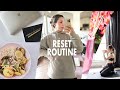 RESET ROUTINE *getting my life together* (healthy meal ideas, workout, productive habits, new goals)