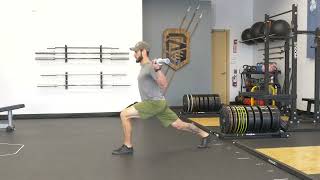 Barbell ATG Split Squat - Exercise Demo