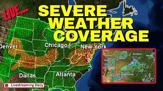 LIVE: Possible Tornadoes! - Severe Weather Coverage!