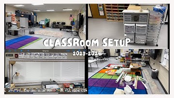 2023-24 First Grade Classroom Setup | Day 1 | Slow and Steady