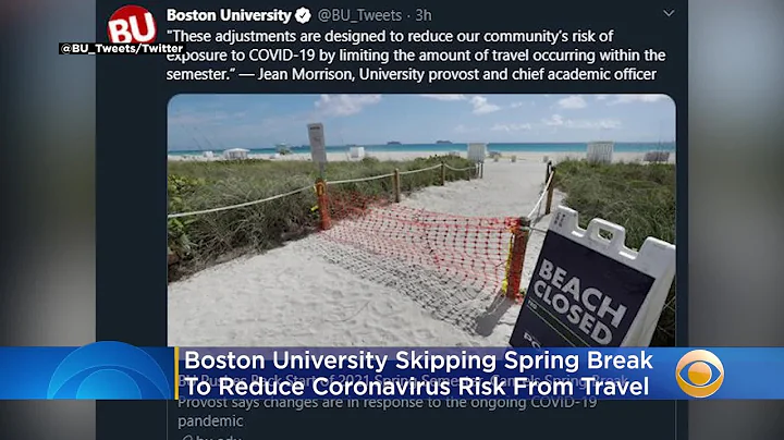 Boston University Skipping Spring Break To Reduce Coronavirus Risk
