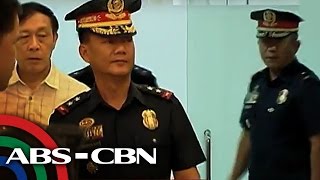 TV Patrol: 3 pulis na idinadawit sa droga, humarap sa Napolcom