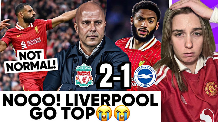Liverpool Must Be Stopped!  [Liverpool 2-1 Brighton Reaction]