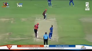 IPL 2019 : SRH vs MI , 19th Match Highlights | 🤯 Score Defending at its Peak
