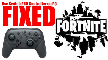 Get Your Switch Pro Controller Working with Fortnite on PC NOW! PRO Controller FIX - Part 2