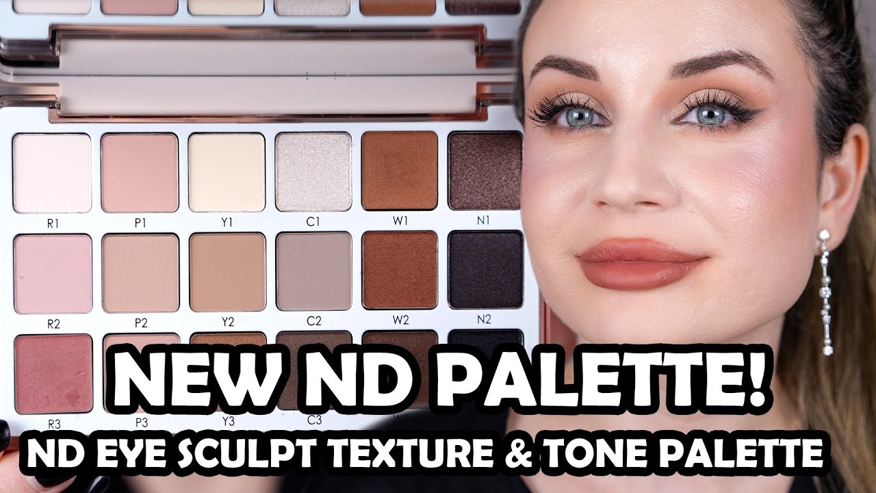 Natasha Denona Eye Sculpt Texture & Tone Palette Review | Swatches