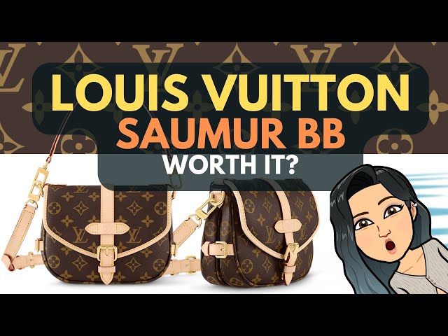 LOUIS VUITTON SAUMUR BB REVIEW  WORTH IT? 🥰 💓 LV MINI SAUMUR
