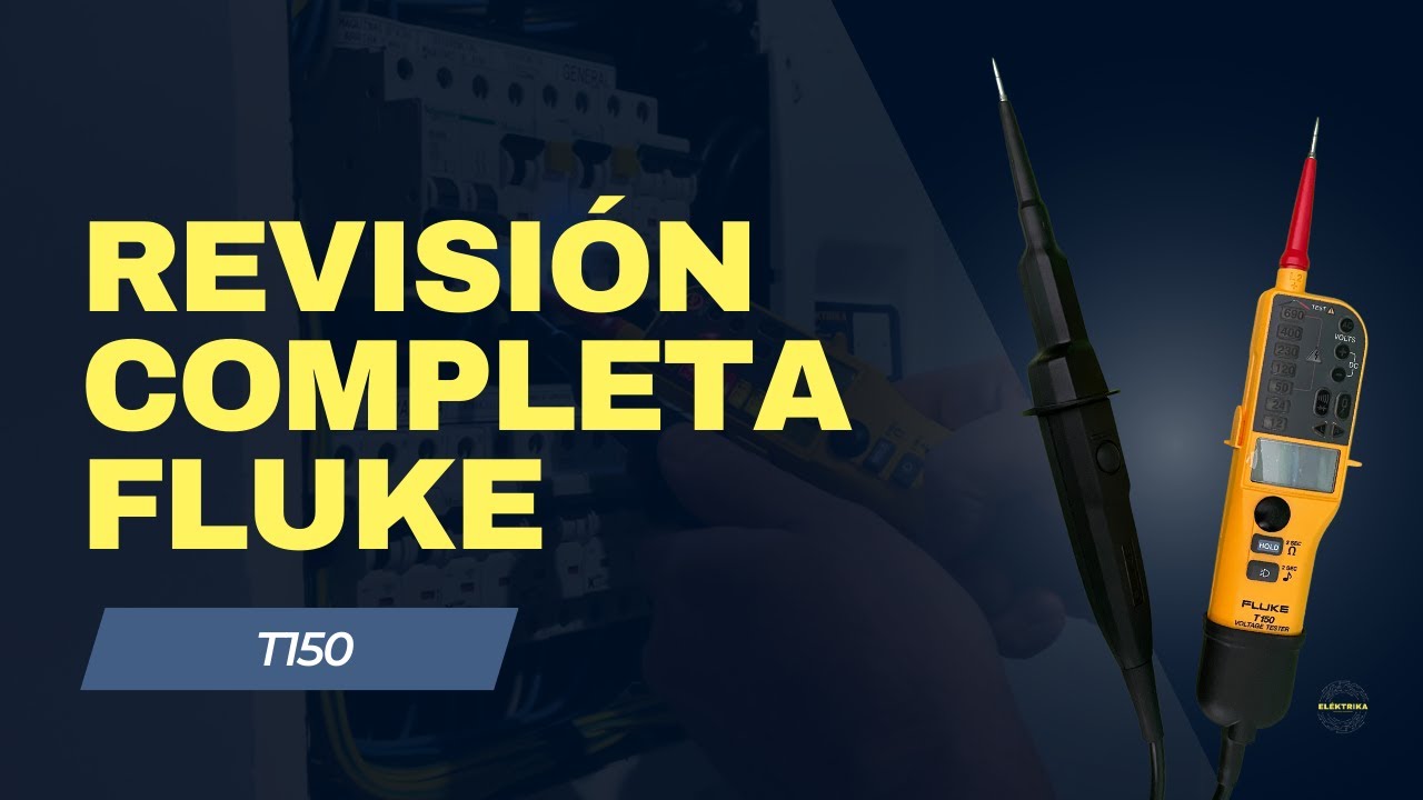 FlukeT150, revisión completa #FlukeT150 