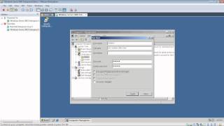 creating user accounts and groups in windows 2003