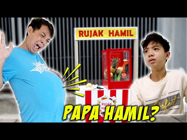 PAPA JADI HAMIL ! GARA-GARA BORONG RUJAK INI ? Drama Lucu | CnX Adventurers class=