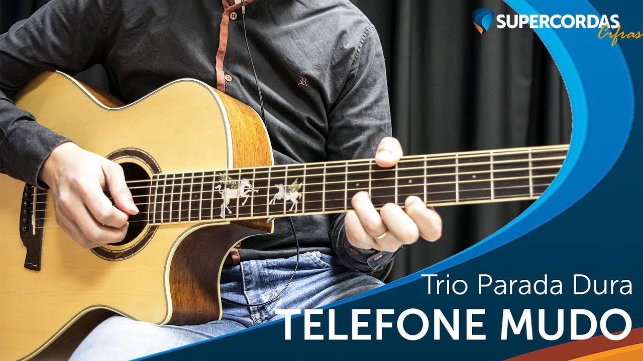 Telefone Mudo • Trio Parada Dura (Videocifra)
