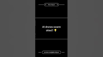 AI Drone Swarms! 🔥 #SHORTS