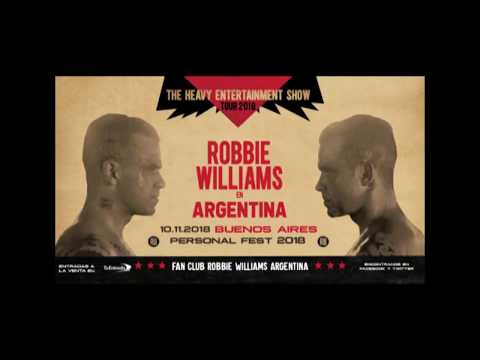Robbie Williams en Argentina  - Promo # Robbie Williams en Argentina  - Promo #