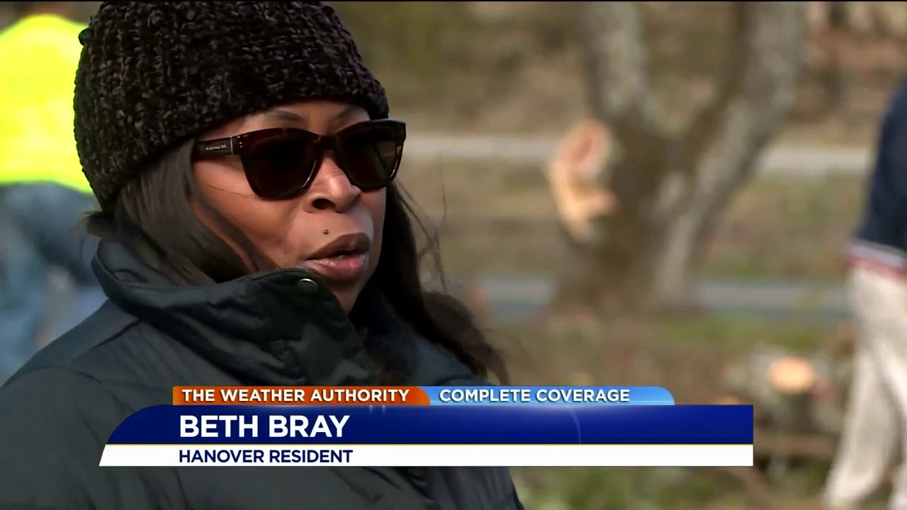 Windy day leads to downed tree power outages and school closings