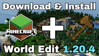 Minecraft World Edit Mod for 1.20.4| Mod for Pojav and java | Mod Like Plugin