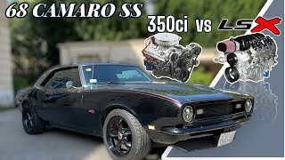 1968 Camaro Ss 350Ci Vs Lsx Swap Sounds