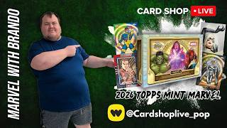 Topps 2026 Marvel Mint Case Break w/Brando! Break !1 08/20/2026