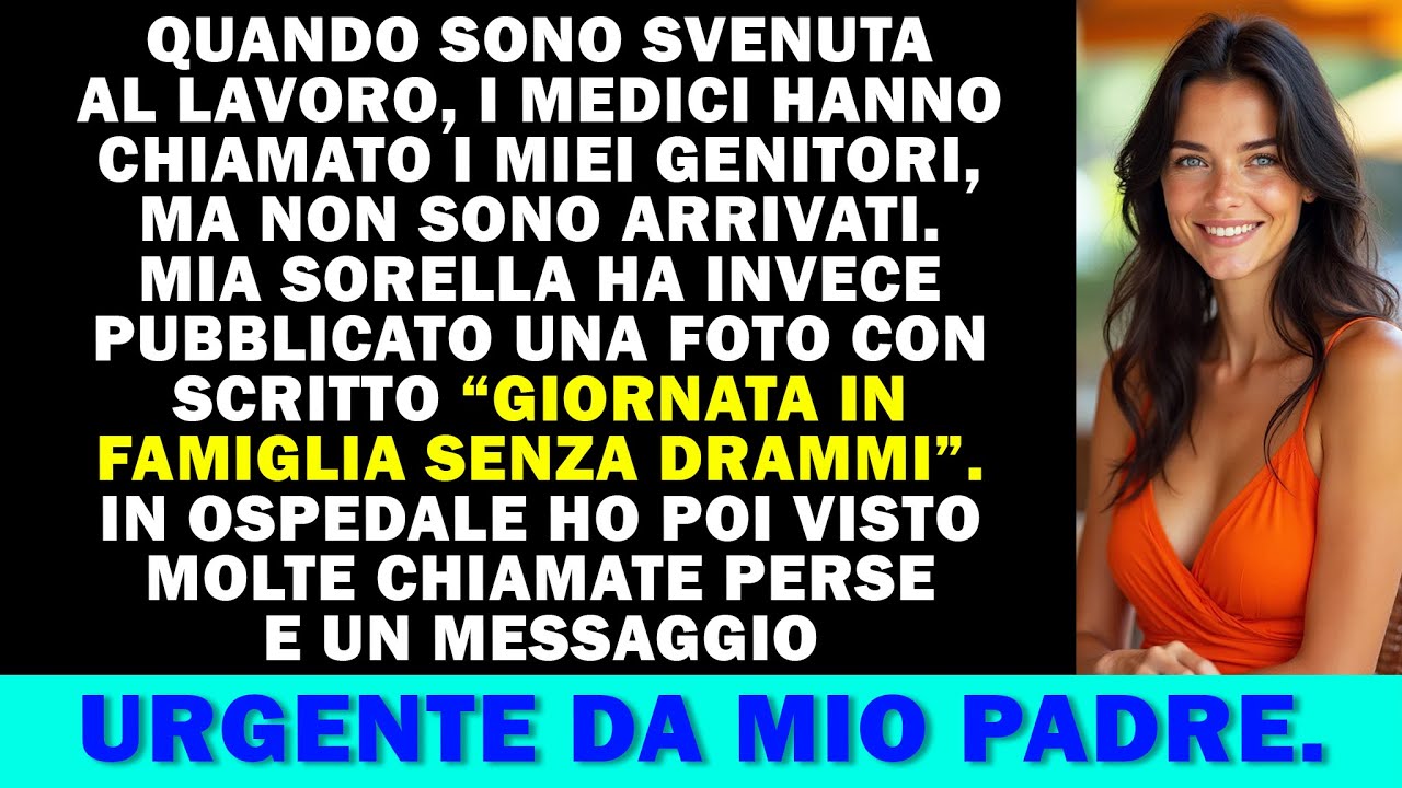 Svenni al lavoro e i miei non arrivarono. Invece, mia sorella mi taggò in un post.