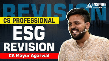 ESG Revision | Board Process through SS | Chapter 4 | CS Professional | CA Mayur Agarwal
