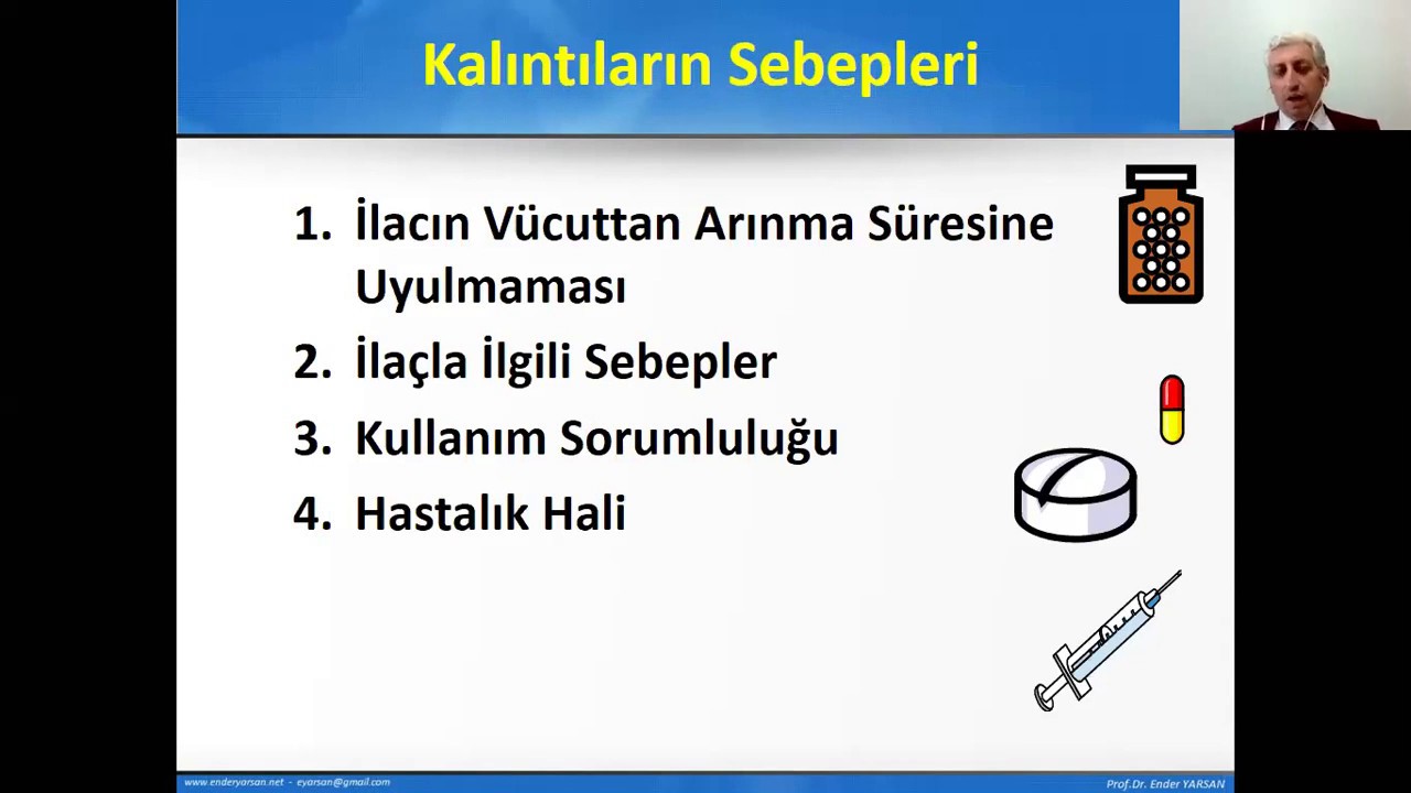 PROF.DR.ENDER YARSAN AKILCI ANTİBİYOTİK KULLANIMI
