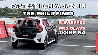 This HONDA JAZZ is insanely FAST