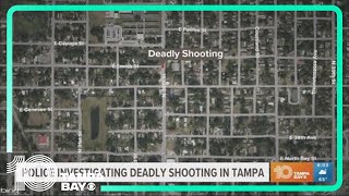Police investigating after man killed in Tampa shooting