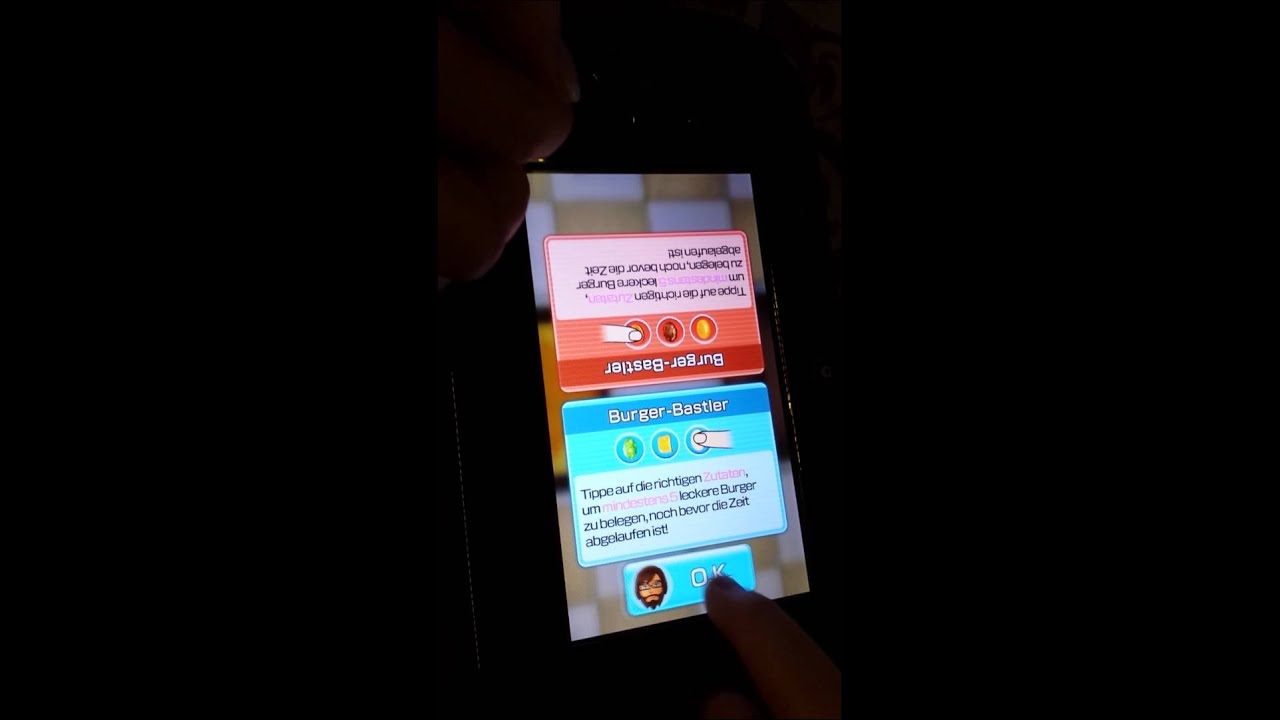Wii U Party Burger Action Gamepad Spiel Youtube
