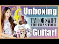 I Bought My First Taylor Swift Merch Guitar 🥹 | Unboxing the Eras Tour Guitar &amp; First Impressions 🫶