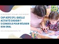 Cap aepe ep1 quelle activit choisir 5 conseils pour russir son oral ep1