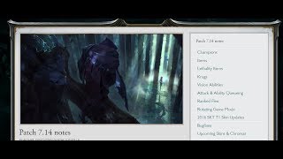 Patch 7.14 deep analysis with Valkrin and Tyler